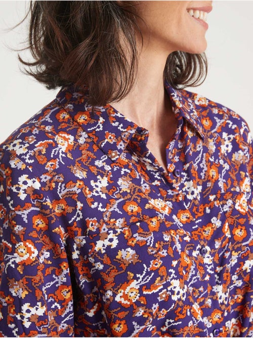 Robe chemisier boutonnée - DAXON - Kiabi