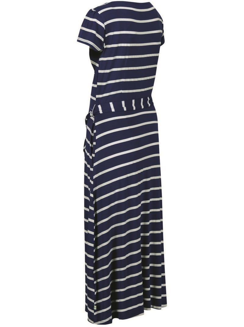 Robe chemisier maisyn - regatta Bleu Bleu marine Blanc - Kiabi