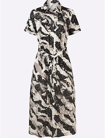 Robe-chemisier Pure Viscose - Taille Standard - Helline