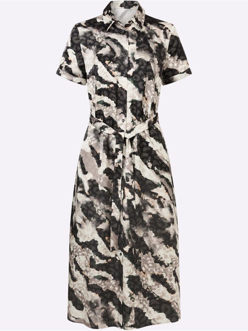 Robe-chemisier Pure Viscose - Taille Standard - helline - Kiabi