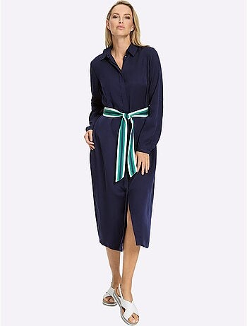 Robe-chemisier Qualité Tissée - Taille Standard - Helline