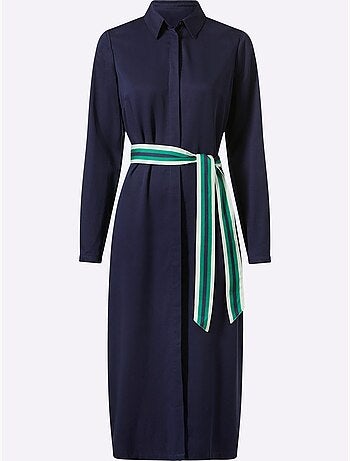 Robe-chemisier Qualité Tissée - Taille Standard - Helline