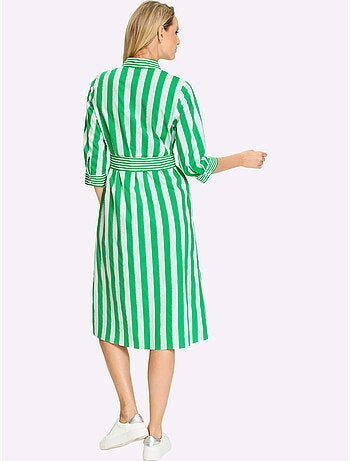 Robe-chemisier Qualité Tissée - Taille Standard - Helline