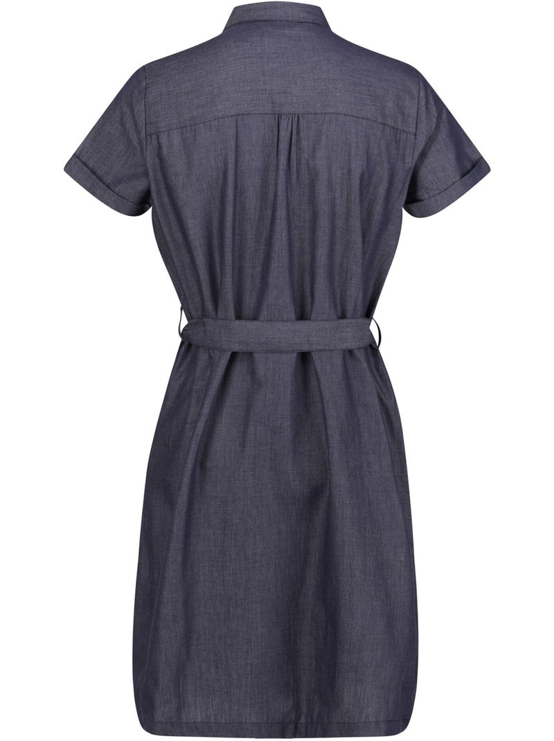 Robe chemisier rema - regatta Bleu ciel - Kiabi