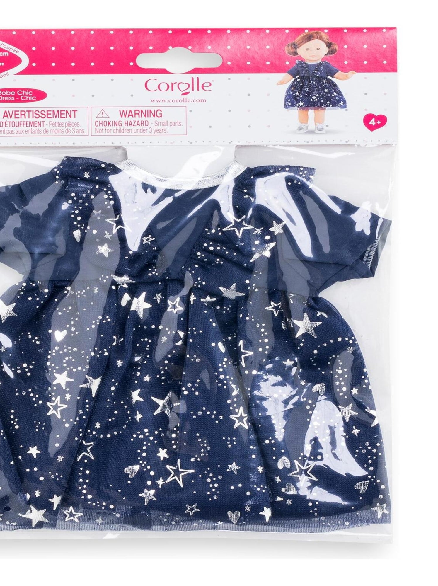 Tenue De Poupée Corolle Robe Rose 14
