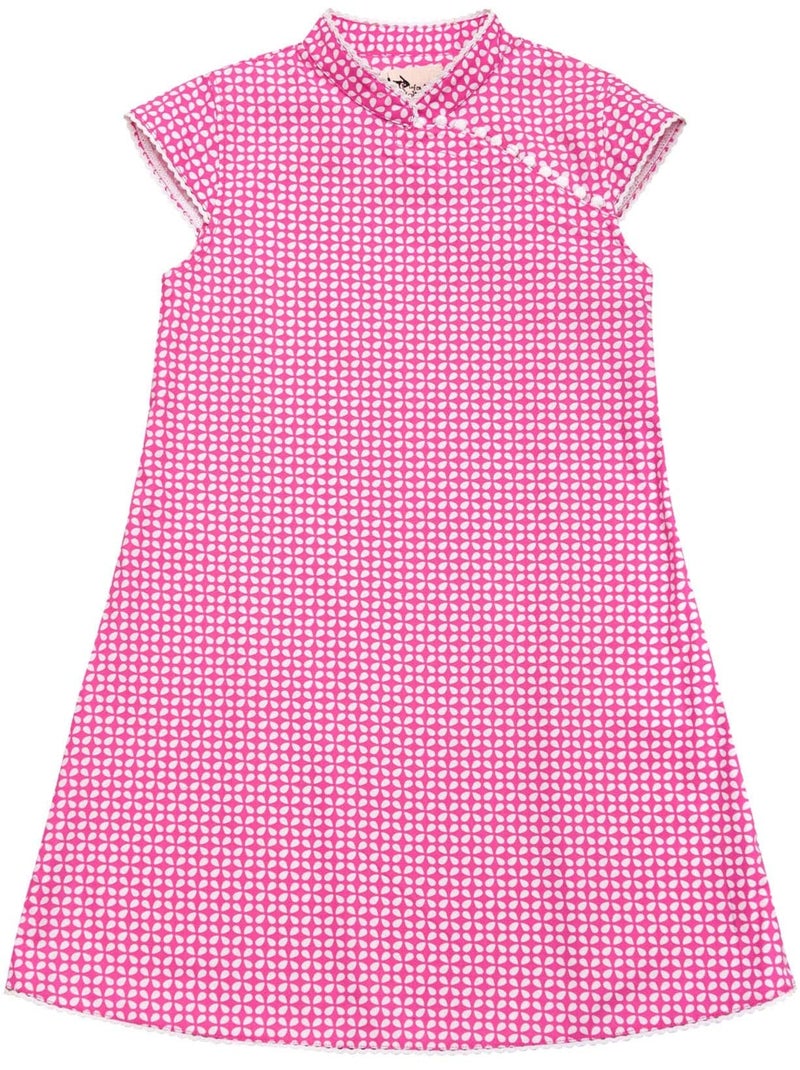 Robe Chinoise     ANNAM - La Faute à Voltaire Rose fushia - Kiabi
