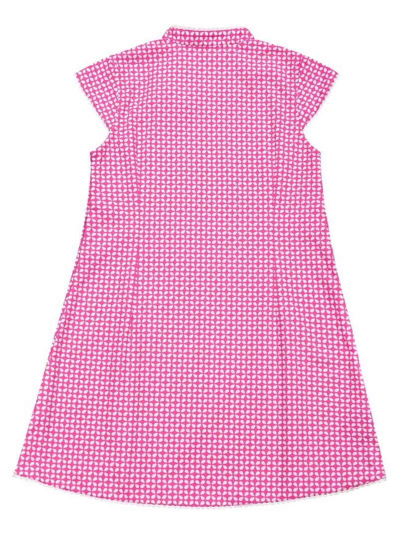 Robe Chinoise     ANNAM - La Faute à Voltaire Rose fushia - Kiabi