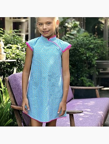 Robe Chinoise avec Col Mao ANNAM - La Faute à Voltaire