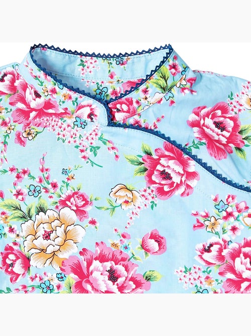 Robe Chinoise  Fleurie    ANNAM - La Faute à Voltaire - Kiabi
