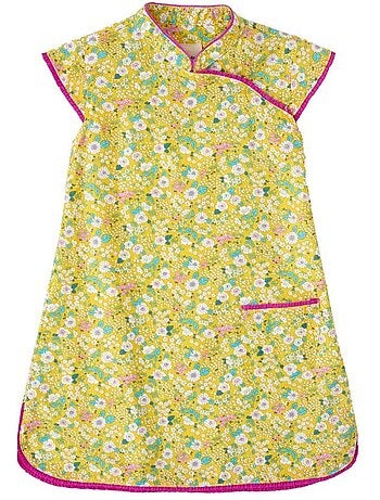 Robe Chinoise Liberty à Col Mao ANNAM - La Faute à Voltaire