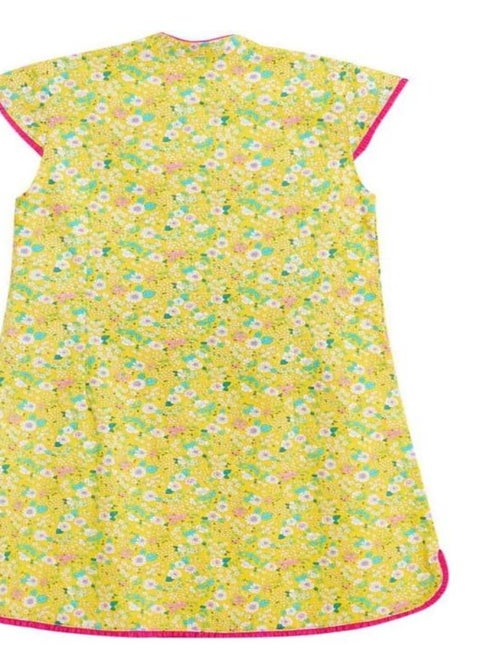 Robe Chinoise  Liberty  à Col Mao  ANNAM - La Faute à Voltaire - Kiabi