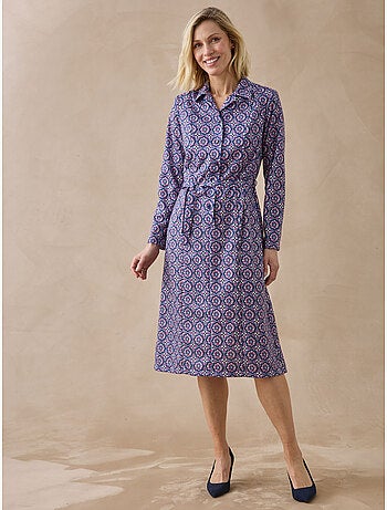 Robe classique col tailleur - daxon