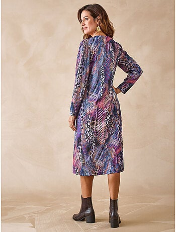 Robe classique en maille confortable