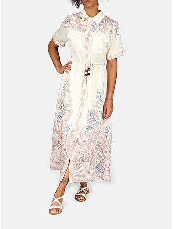 Robe col chemise