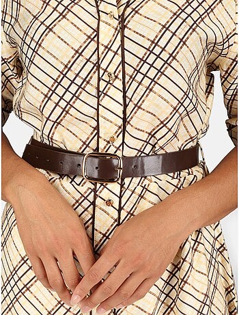 Robe col chemise