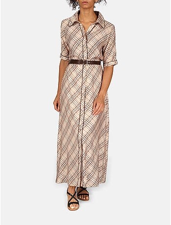 Robe col chemise