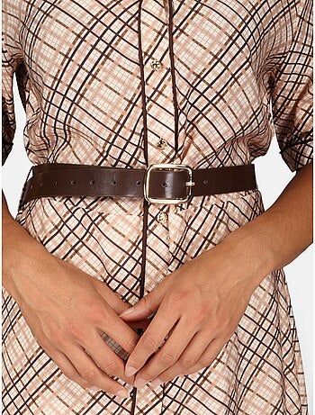 Robe col chemise