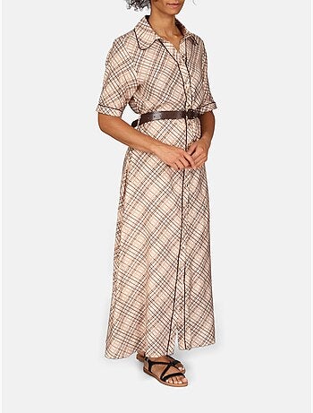 Robe col chemise