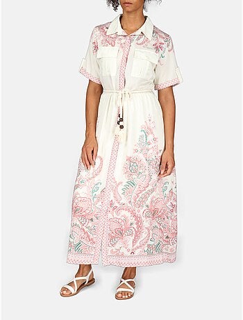 Robe col chemise