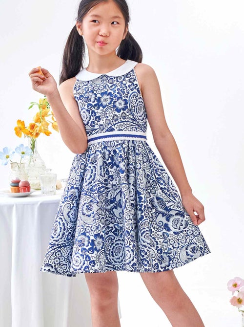 Robe Col Claudine   Rentrée Scolaire   HEPBURN - La Faute à Voltaire - Kiabi