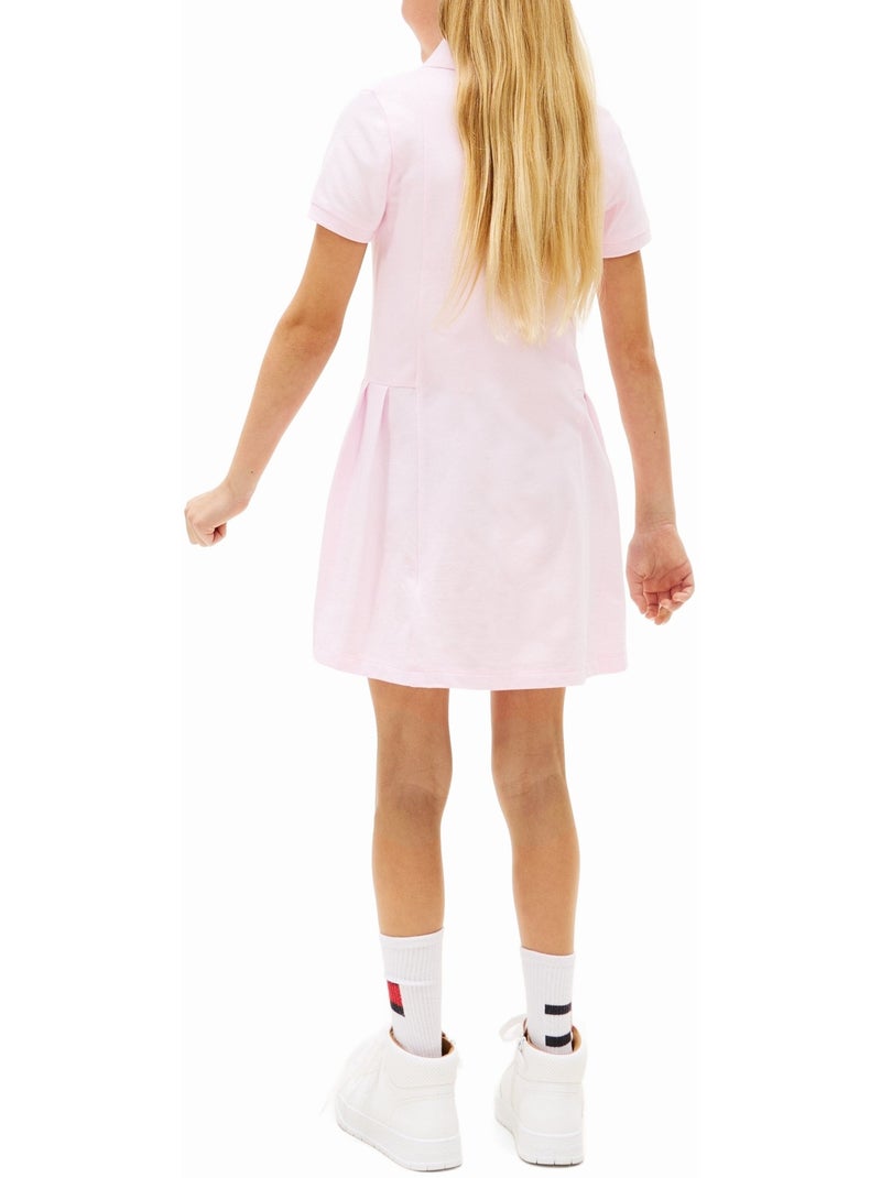 Robe col polo - Tommy Hilfiger Rose clair - Kiabi