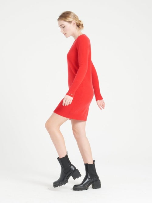 Robe col rond femme 100% cachemire - LILLY 12 - Kiabi