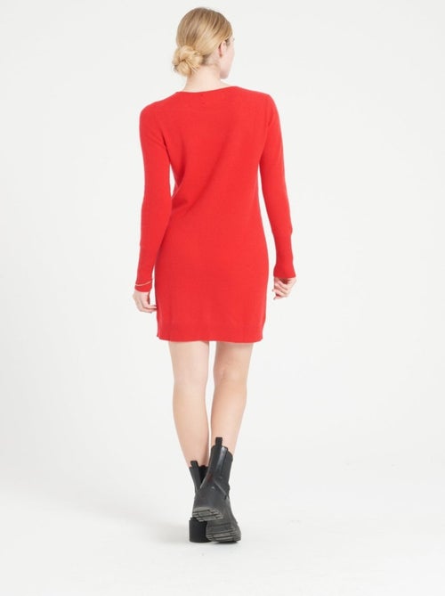 Robe col rond femme 100% cachemire - LILLY 12 - Kiabi