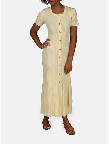 Robe col rond