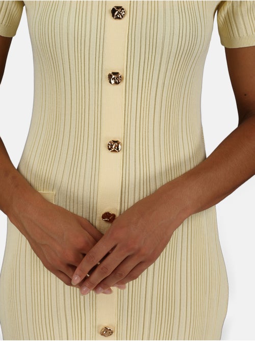 Robe col rond - Kiabi