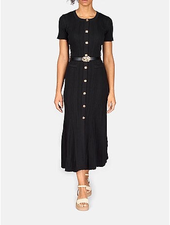 Robe col rond