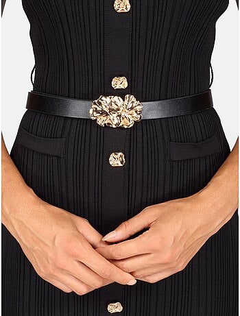 Robe col rond