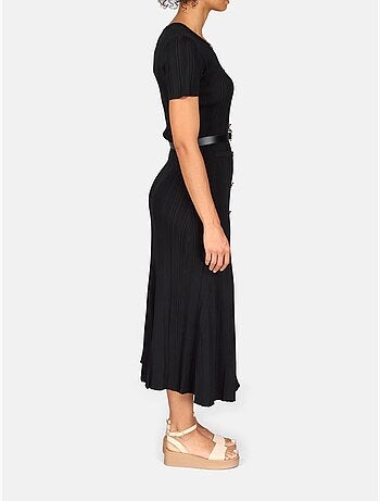 Robe col rond