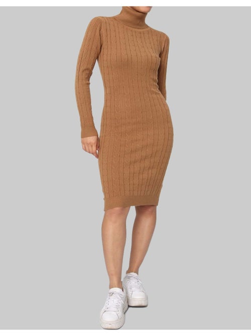Robe Col Roulé Kebello - Kiabi