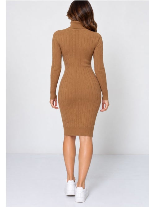 Robe col roulé kebello - Kiabi Robe col roulé kebello - Kiabi