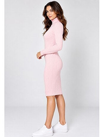 Robe col roulé kebello