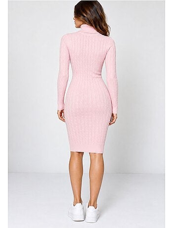 Robe col roulé kebello