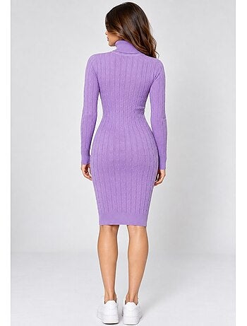Robe col roulé kebello