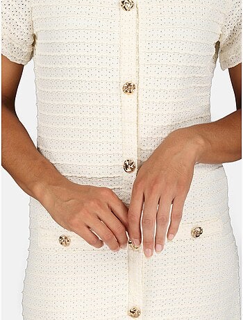 Robe col v