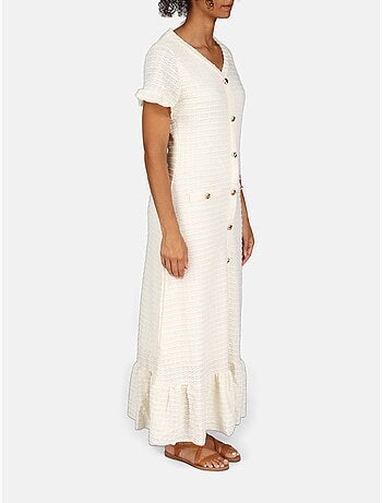 Robe col v
