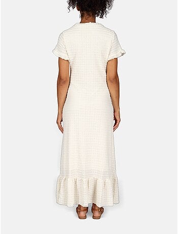 Robe col v