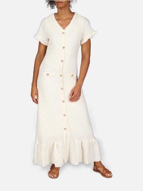 Robe col v - Kiabi