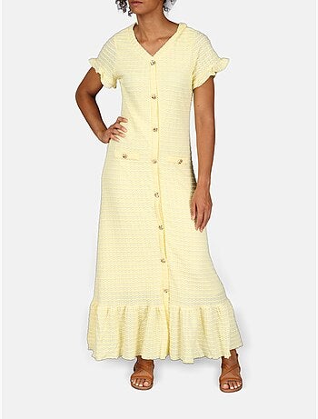 Robe col v