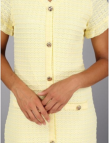 Robe col v