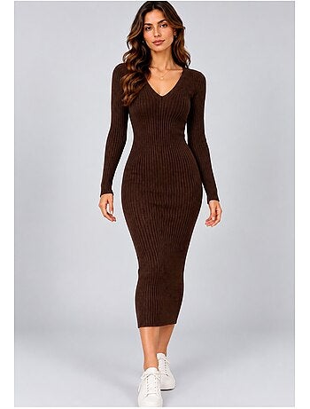 Robe col v kebello