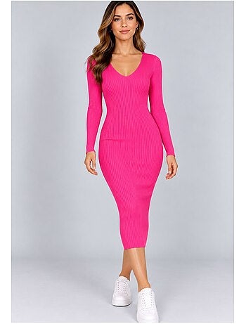 Robe col v kebello