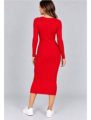 Robe col v kebello