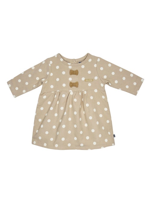 ROBE COLLANT ILONA VELOURS COTELE NAISSANCE - Kiabi