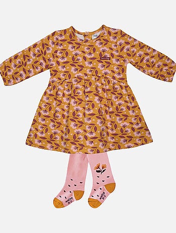 ROBE COLLANT IVANA MOLLETON MANCHES LONGUES BEBE