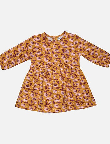 ROBE COLLANT IVANA MOLLETON MANCHES LONGUES BEBE