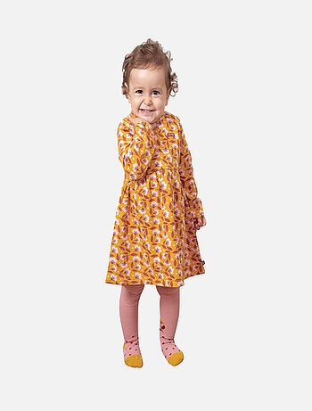 ROBE COLLANT IVANA MOLLETON MANCHES LONGUES BEBE